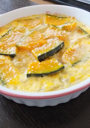 カボチャの簡単キッシュ・チーズ風味-レシピのメイン写真