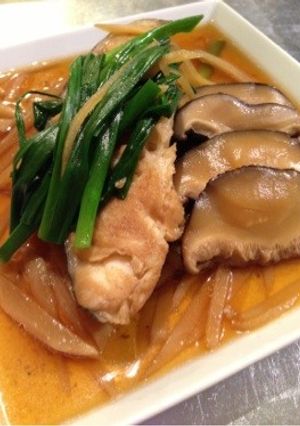 銀だらの新生姜と干し椎茸の煮付-レシピのメイン写真