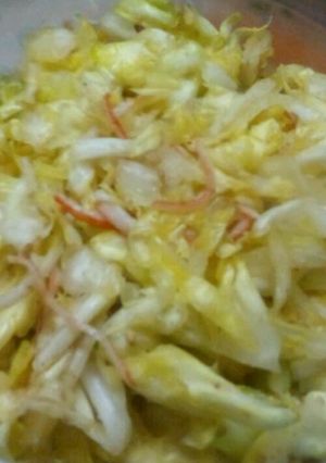 キャベツのカニカマ胡麻和え-レシピのメイン写真