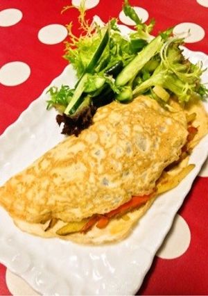 懐かしいお母さんの味！オムじゃが-レシピのメイン写真