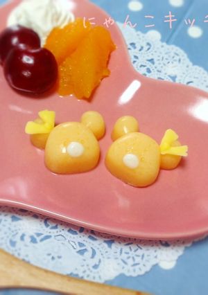 ルルロロ♡オレンジヨーグルトゼリー-レシピのメイン写真