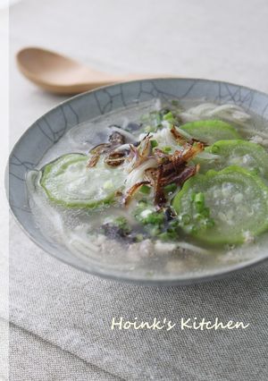 フィリピンの味★ヘチマと素麺のスープ-レシピのメイン写真