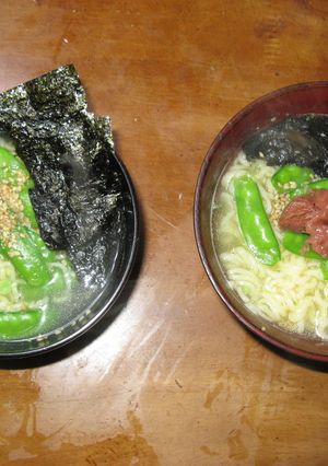 春の味の塩ラーメン-レシピのメイン写真
