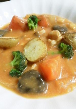 鶏肉のトマトクリーム煮-レシピのメイン写真