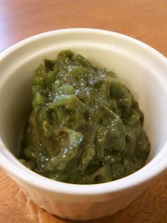 ご飯のおともに◇わらびの味噌たたき◇-レシピのメイン写真