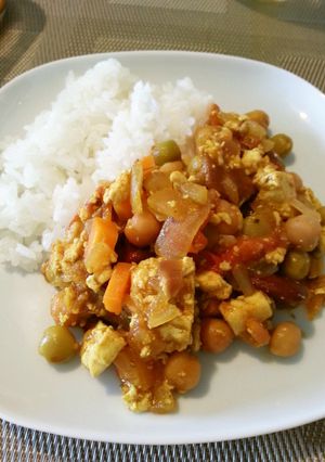 自己流胃に優しいベジタリアン風カレー-レシピのメイン写真