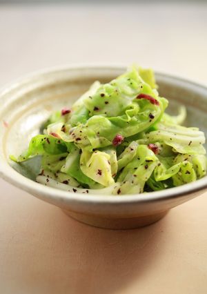 レンチン！キャベツのゆかり和え-レシピのメイン写真