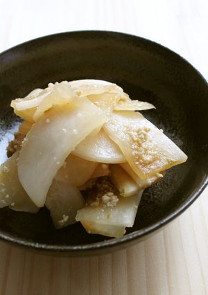 夏大根の柚子こしょう風味醤油麹漬け-レシピのメイン写真