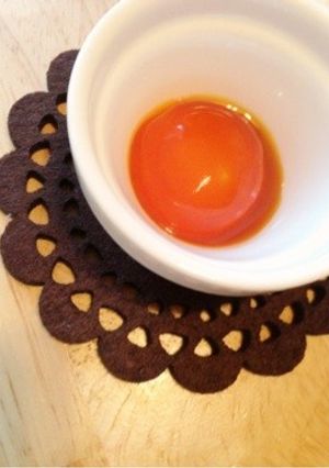 卵黄の醤油漬け☆-レシピのメイン写真