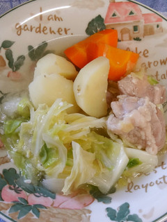 塩麹任せ 柔らか鶏とキャベツのポトフ-レシピのメイン写真