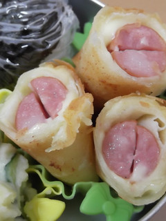 お弁当に♪ウインナーとチーズの春巻き-レシピのメイン写真