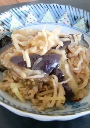 簡単すぎるナスと切干大根の麺つゆ蒸し煮-レシピのメイン写真