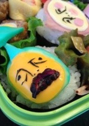 こびとづかんキャラ弁★イケノミズクサ-レシピのメイン写真
