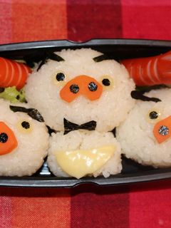 ぱんぱかぱんつキャラ弁-レシピのメイン写真