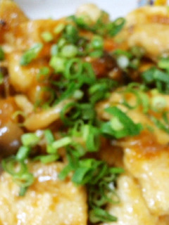 鶏胸肉の玉ねぎソース炒め-レシピのメイン写真