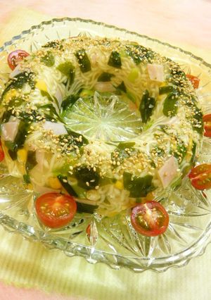 塩ラーメンのゼリー寄せ-レシピのメイン写真