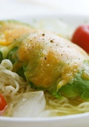 アボカドグリルチーズの冷やし塩ラーメン-レシピのメイン写真