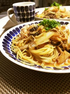 スタミナ・すきやき パスタ-レシピのメイン写真