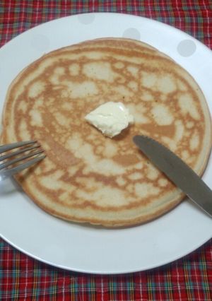 もっちもち★お腹大満足のホットケーキ-レシピのメイン写真