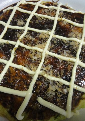 SPAMでボーリューム満点♪なお好み焼き-レシピのメイン写真