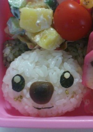 キャラ弁 ミジュマル(ポケモン)-レシピのメイン写真