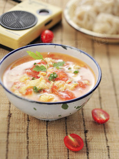 トマト、たまごのスープ-レシピのメイン写真