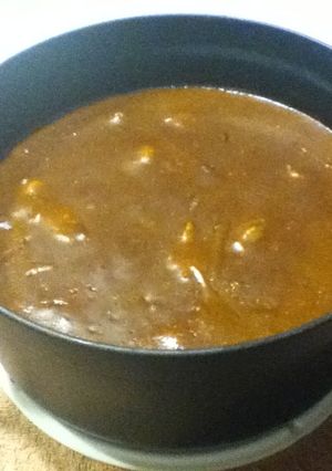 ストウブでトロトロ牛すじカレー-レシピのメイン写真