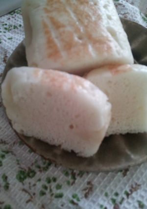 カリっともちもち米粉のパン(レンジ)-レシピのメイン写真