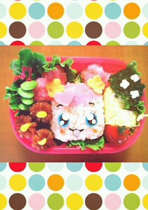 プリキュア☆あいちゃんキャラ弁です。-レシピのメイン写真