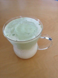 お茶バナナミルクのシェイク-レシピのメイン写真