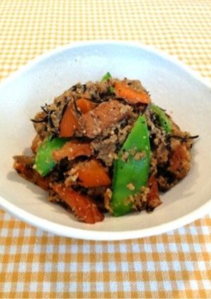 おからとひじきの煮物-レシピのメイン写真