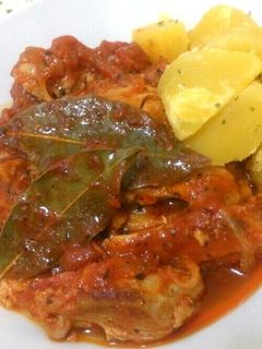 チキンのトマト煮込み-レシピのメイン写真