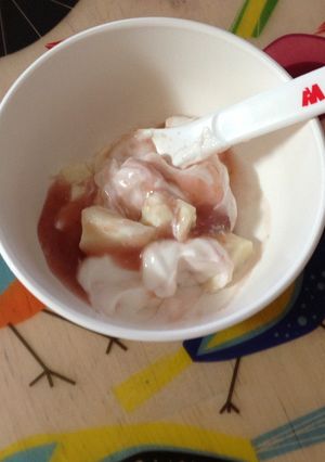 ベビーダノンIN豆腐-レシピのメイン写真
