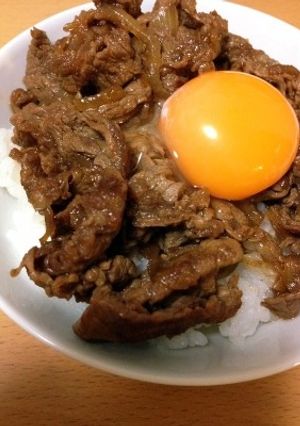 柚子胡椒でさっぱり牛丼-レシピのメイン写真