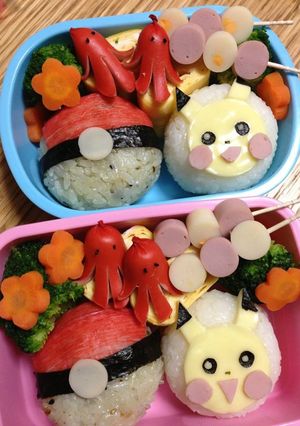 ポケモン＠簡単キャラ弁-レシピのメイン写真