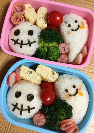 ハロウィン＠簡単キャラ弁-レシピのメイン写真