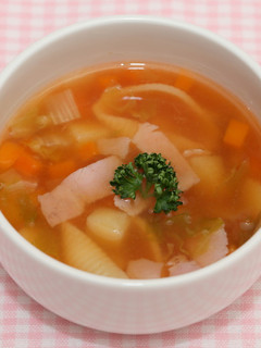 トマトたっぷり♪ミネストローネ-レシピのメイン写真