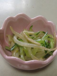 きゅうりともやしの和え物-レシピのメイン写真