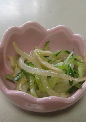 きゅうりともやしの和え物-レシピのメイン写真