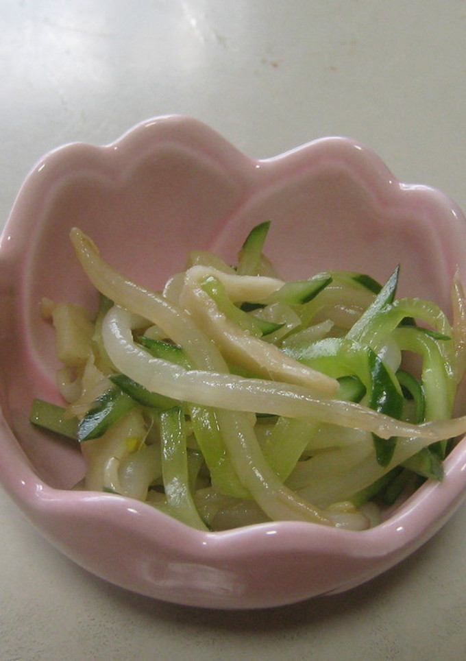きゅうりともやしの和え物-レシピのメイン写真