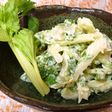 セロリのクリームチーズ和え