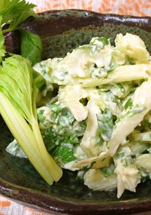 セロリのクリームチーズ和え-レシピのメイン写真