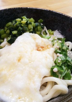 夏のネバネバ冷やしうどん-レシピのメイン写真