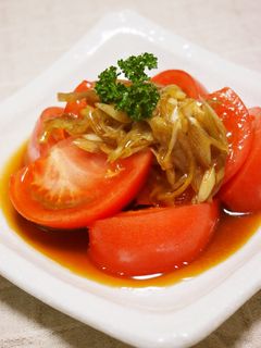 トマトとみょうがのサラダ-レシピのメイン写真