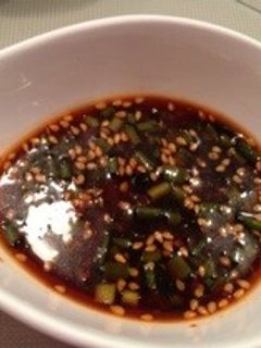 韓国★即席チヂミのたれにいかが〜♪-レシピのメイン写真