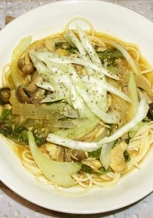 鯖のブイヤベースdeスパゲティ-レシピのメイン写真