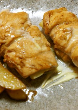 ささみのポテト巻きにんにくバター醤油味-レシピのメイン写真