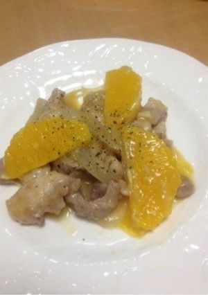 豚ロースのオレンジ煮-レシピのメイン写真