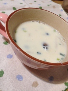 和風*きのこの豆乳味噌スープ*-レシピのメイン写真