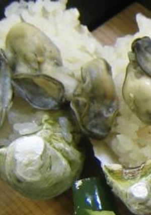 滋味あふれる牡蠣ご飯-レシピのメイン写真